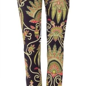 GRETCHEN SCOTT Designs Gripless Navy
Floral Pants Size Large